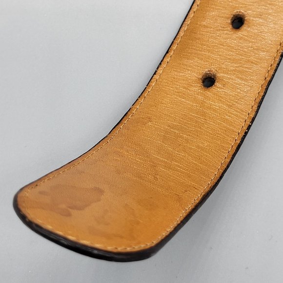 COACH Vintage Buffalo Leather Belt - Picture 6 of 15